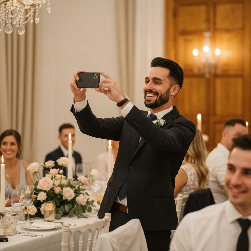 Gast macht Foto